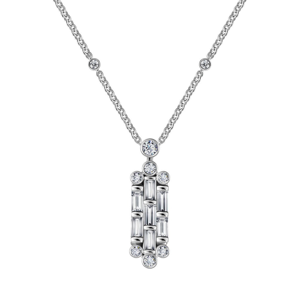 Diamond Pendant Necklace | Robins + Robins | Diamond Necklaces Plymouth